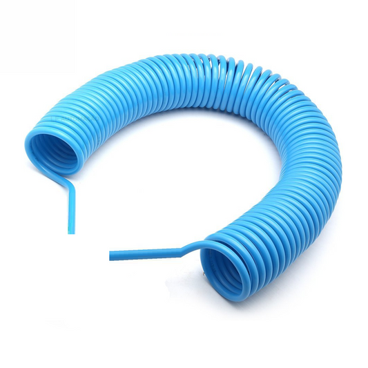 Mangueira / Tubo Pneumático Espiral PU 08mm X 5,5 - 5,5 Metros