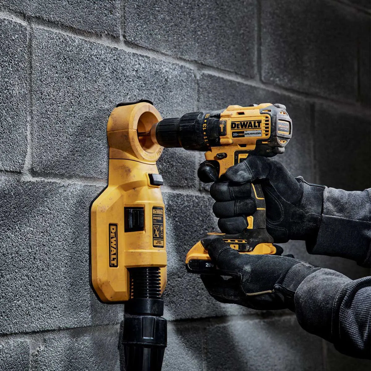 Parafusadeira Furadeira de Impacto Brushless 1/2 Pol. com 2 Baterias 20V Li-Ion Carregador Bivolt
