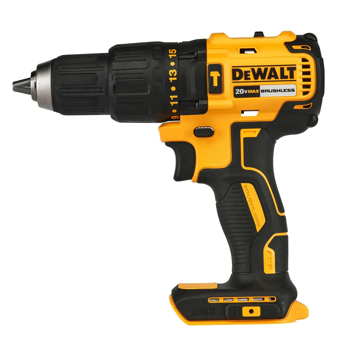 Parafusadeira Furadeira de Impacto Brushless 1/2 Pol. com 2 Baterias 20V Li-Ion Carregador Bivolt