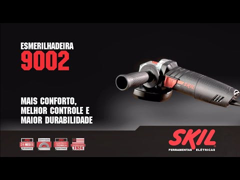 ESMERILHADEIRA SKIL 4 1/2 9002 700W 127V E 220V