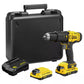 Kit Parafusadeira / Furadeira De Impacto 13mm 20V Com 2 Baterias e Carregador
