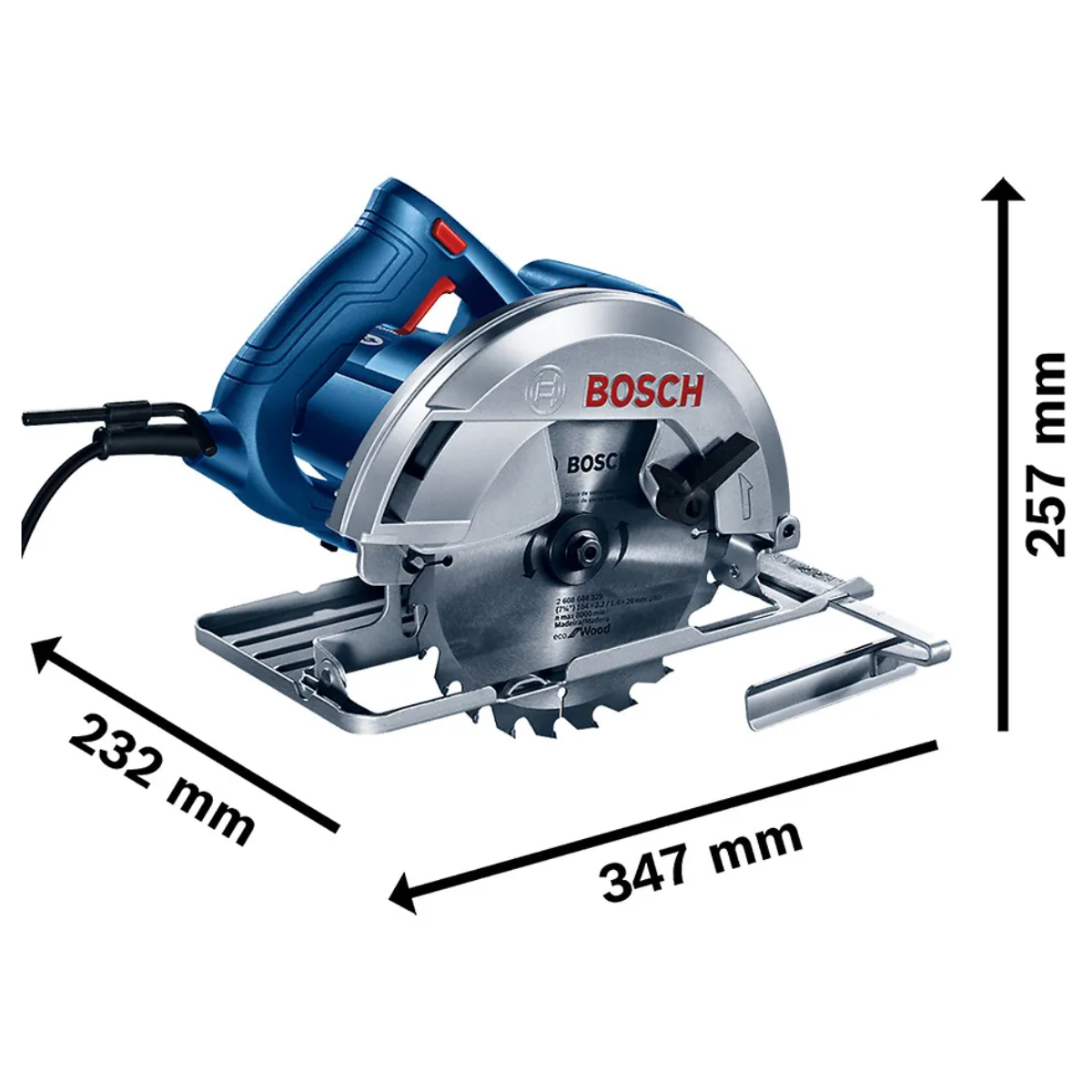 SERRA CIRCULAR 7 1/4 GKS 150 STD (1500W) 127V E 220V