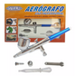 Caneta Aerógrafo Profissional - Bico 0,2 MM - Steula