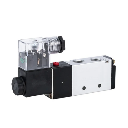 Válvula Solenoide Pneumática 5/2 Vias 1/4 - 24 VDC