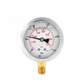 Manômetro Inox 2.1/2" (63MM) - Rosca 1/4" Macho NPT - Saída inferior (vertical) - 0-250 Bar / 0- 3500 Psi - Com glicerina