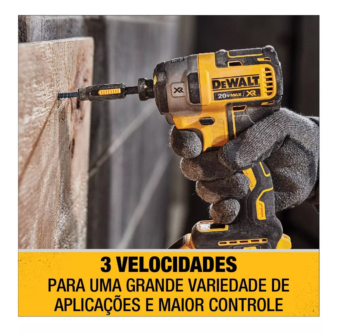 Parafusadeira de Impacto a Bateria 1/4" 20V Brushless Sem Bateria