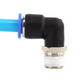 Conexão Pneumática Cotovelo Macho 06mm X 1/4 NPT