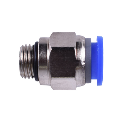 Conexão Pneumática Reta Macho 08mm X 1/2 BSP