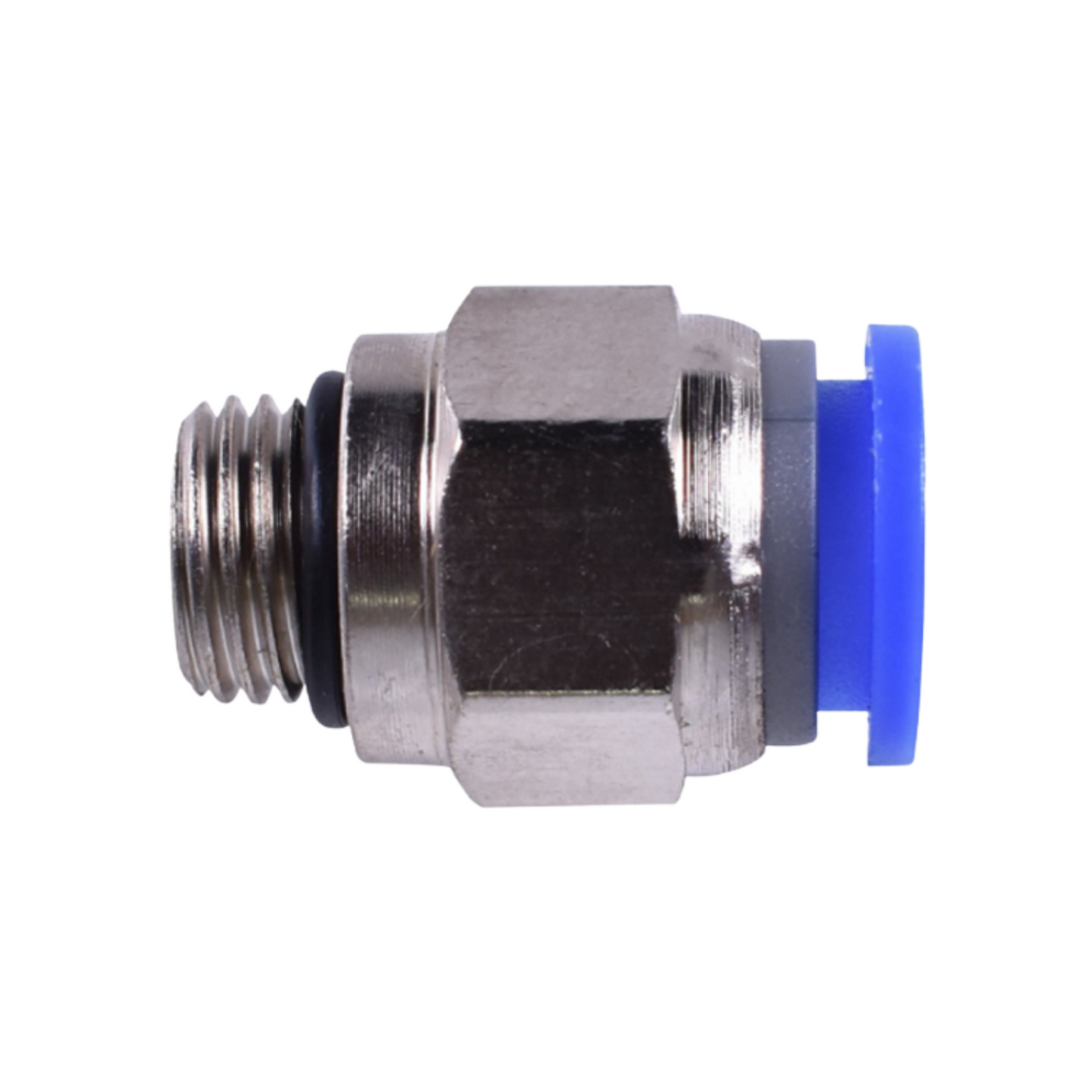 Conexão Pneumática Reta Macho 06mm X 3/8 BSP