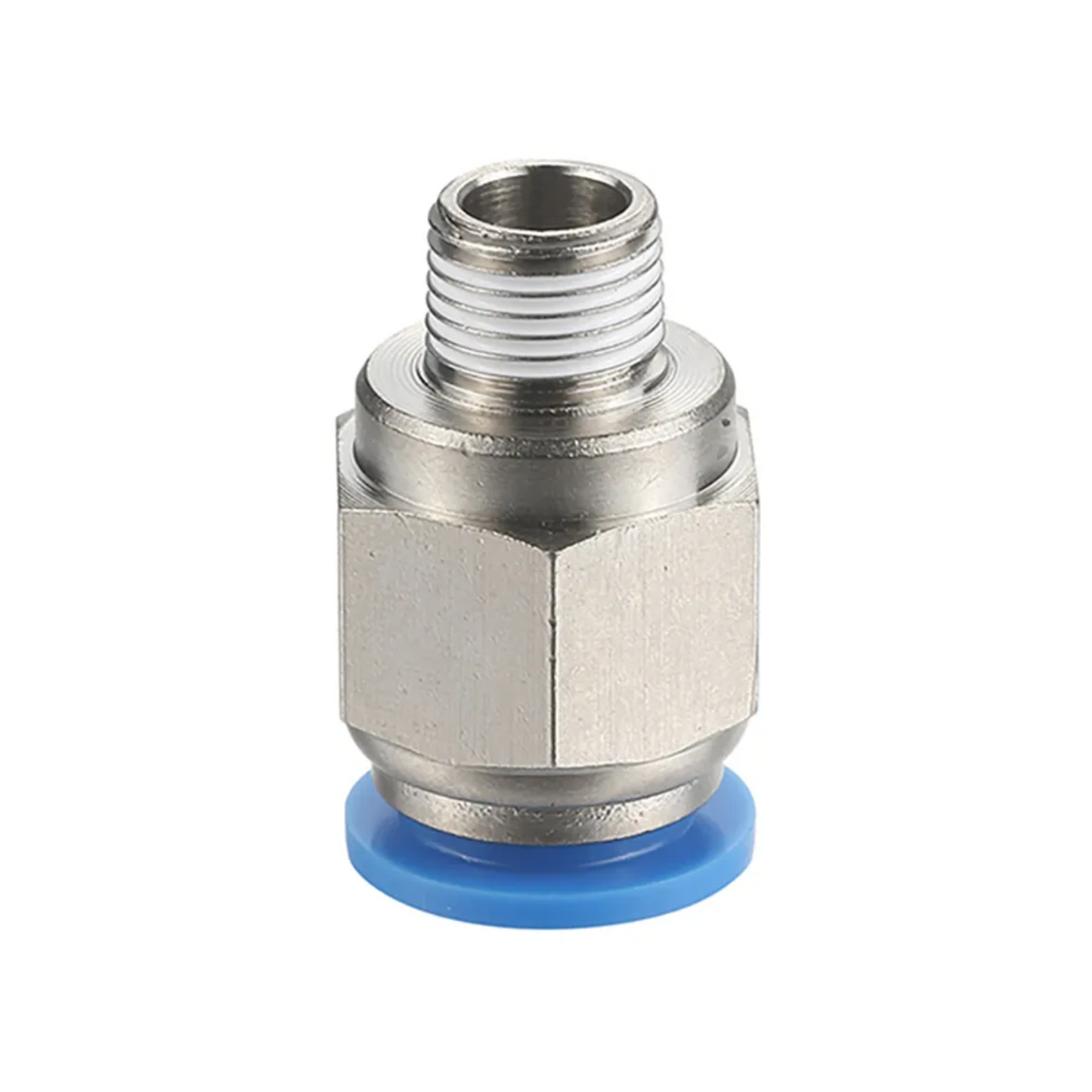 Conexão Pneumática Reta Macho 08mm X 3/8 NPT