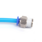 Conexão Pneumática Reta Macho 12mm X 1/4 NPT